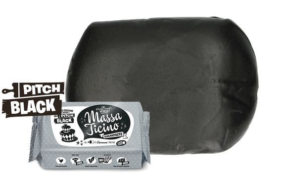 MODELOVACÍ HMOTA MASSA TICINO PITCH BLACK (ČERNÁ) 250 G