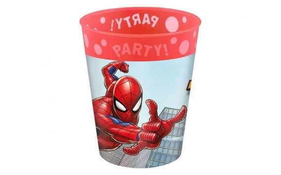 SPIDERMAN MŰANYAG POHÁR - 250 ML - 1 DB