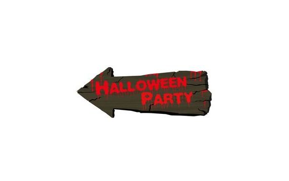 DEKORACE ŠIPKA - HALLOWEEN PARTY - KREV - 50 CM