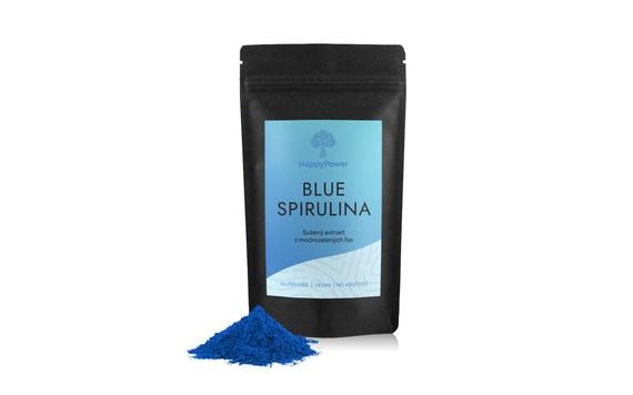 HAPPYPOWER KÉK SPIRULINA POR