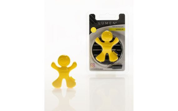 CAR AIR FRESHENER LEONARDO VANILLA YELLOW