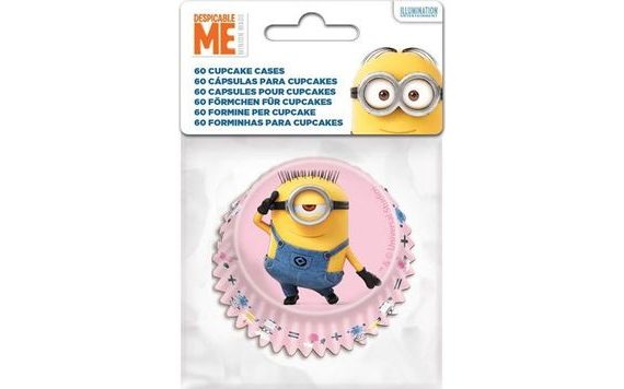 STOR BAKING CUPS MINIONS PK/60