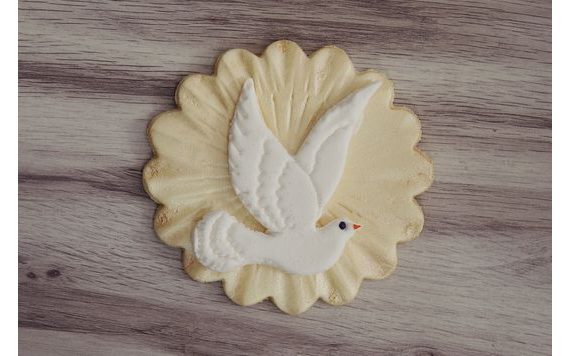 SVIATOSŤ BIRMOVANIA – CUKROVÁ DEKORÁCIA HOLUBICA