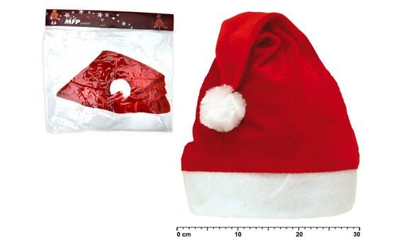 CLASSIC SANTA HAT 29X39 CM