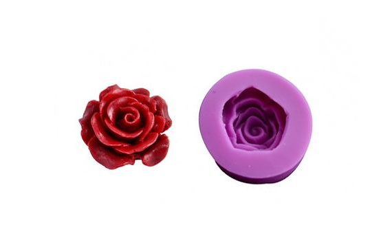 SILICONE MOULD LITTLE ROSE
