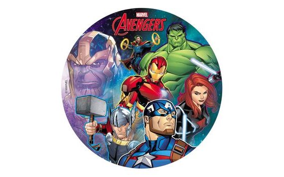 AVENGERS EDIBLE PAPER 20 CM