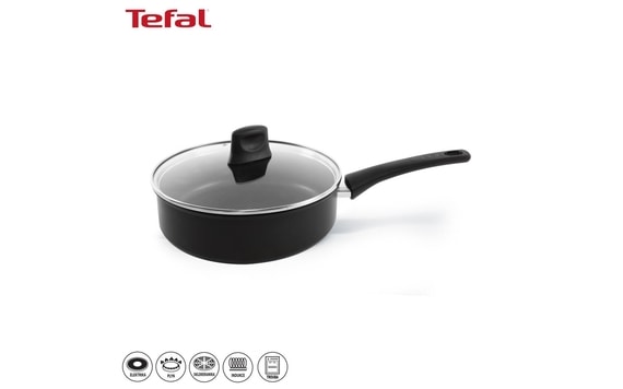 SERPENYŐ CHEF 24 CM-ES TEFAL ÜVEGFEDÉLLEL