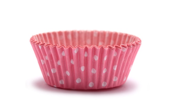 CONFECTIONERY CASES 50 X 30 MM (150 PC.) - PINK WITH DOTS