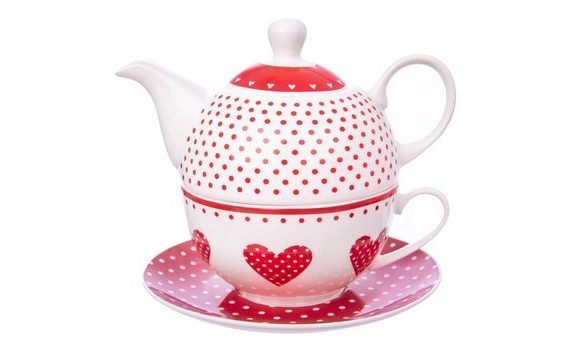 DOT TEA SET, 3 PIECES