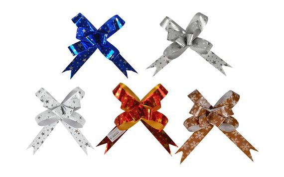 PULL BOW RIBBON 1.9/50 – CHRISTMAS MIX (5660261)