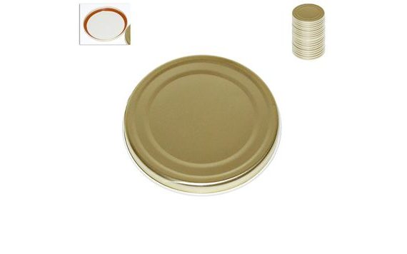 OMNIA METAL LIDS 68 MM - PACK OF 20
