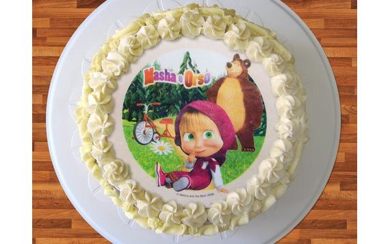 JEDLÝ PAPÍR MÁŠA A MEDVĚD S TŘÍKOLKOU (MASHA AND THE BEAR)