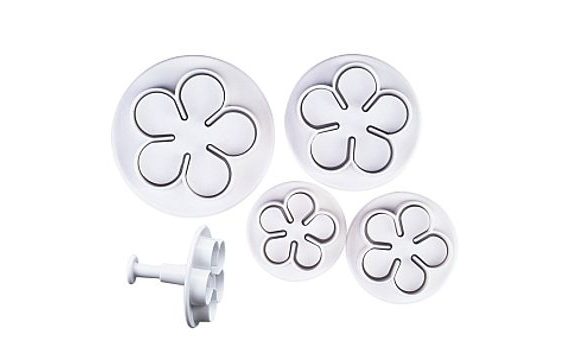 PLUNGER CUTTER FLOWER BLOSSOM ROUND, ROSE