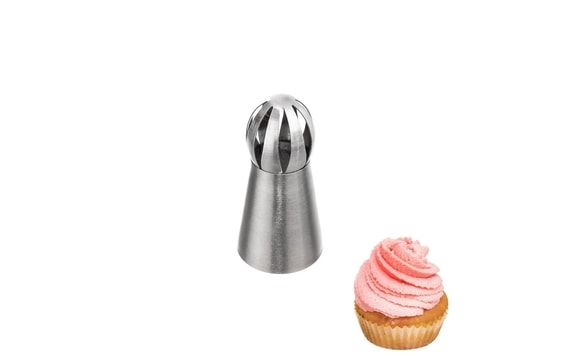 STAINLESS STEEL DECORATING TIP TWIST LARGE 1 PC