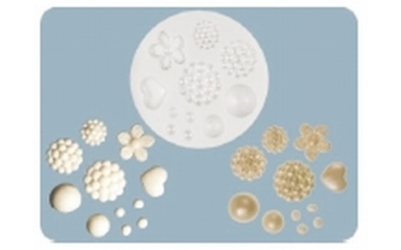 SILICONE MOULD PEARLS