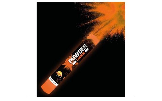 ORANGE POWDER CONFETTI - 30 CM