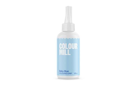 CHOCOLATE DRIP COLOUR MILL 125G - BABY BLUE
