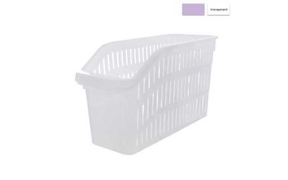 TINA PLASTIC ORGANIZER BASKET 13X30X17 CM