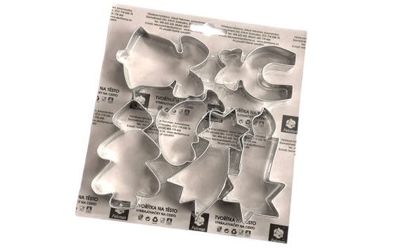 SET OF DOUGH CUTTERS - CHRISTMAS III