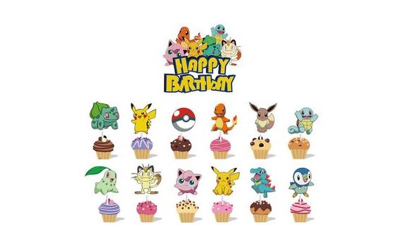 POLEVA NA TORTU A MUFFIN 13KS POKÉMON