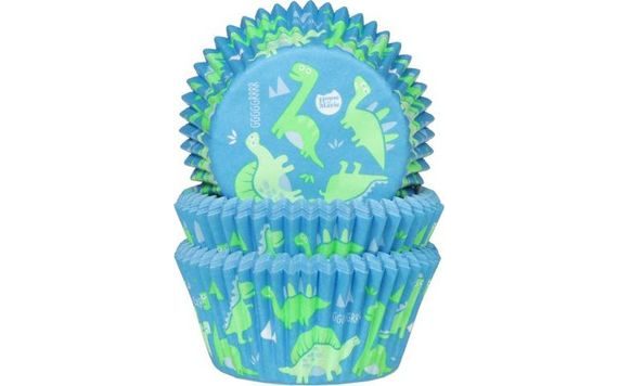 PEČENIE CUPCAKES DINOS 50 KS