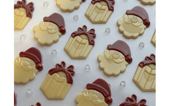 CSOKOLÁDÉ DEKORÁCIÓ - AJÁNDÉK, MIKULÁS 42 DB