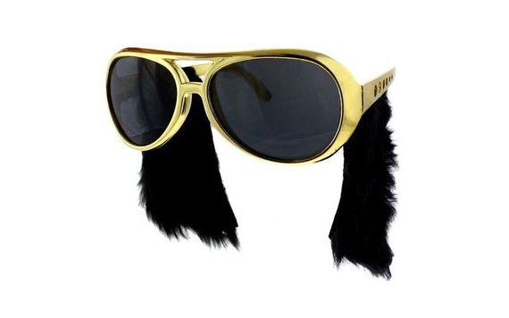 PÁRTY OKULIARE S KOTLETAMI ELVIS PRESLEY - ROCK AND ROLL