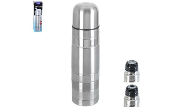 STAINLESS STEEL THERMOS 1 L