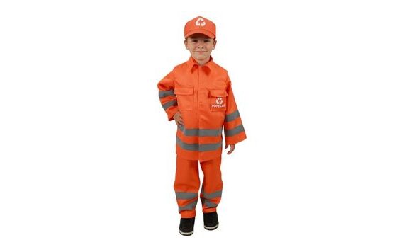 GARBAGE COLLECTOR COSTUME L EKO