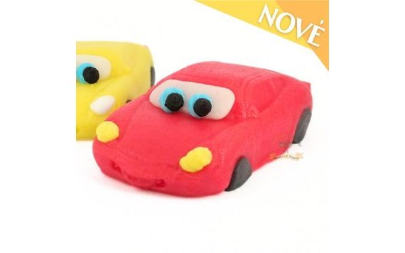 ZÁVODNÉ AUTÍČKO ČERVENÉ „BLESK“ 7 CM (JF4)