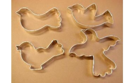 DOUGH CUTTERS - SET FO BIRDS