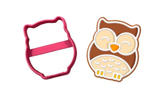 OWL COOKIE CUTTER - 3D PRINTING