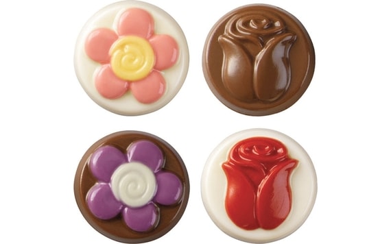 CHOCOLATE MOULD FLOWER MIX