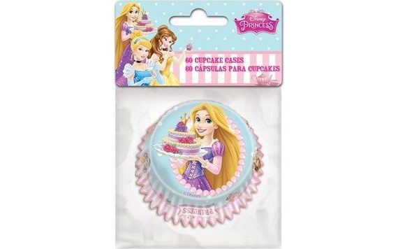 PEČIACE CUKRÁRSKE KOŠÍČKY NA MUFFINY A CUPCAKE DISNEY PRINCEZNÉ - 60 KS