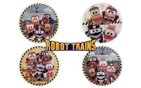 EDIBLE PAPER - TRAIN - ROBOT TRAINS - 1 PIECE