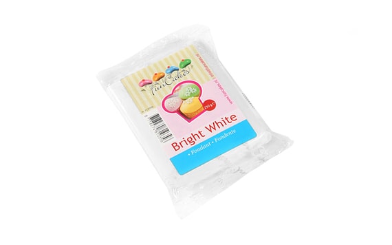 BÍLÝ ROLOVANÝ FONDANT BRIGHT WHITE 250 G