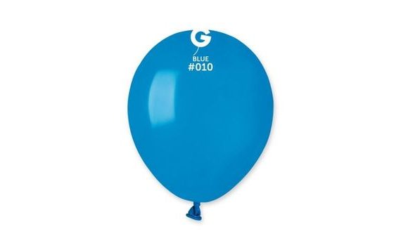 BALÓNEK LATEXOVÝ MINI - 13 CM – MODRÁ 1 KS