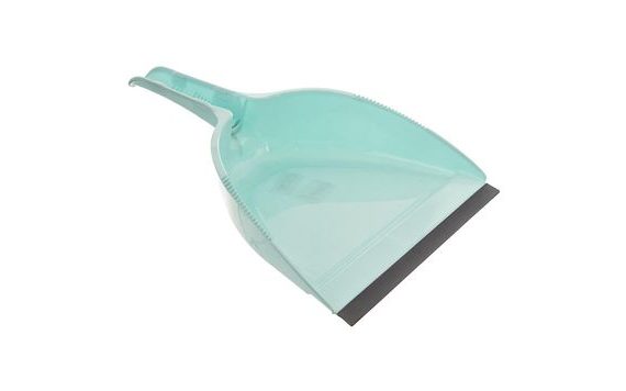 DUSTPAN WITH RUBBER GRIP