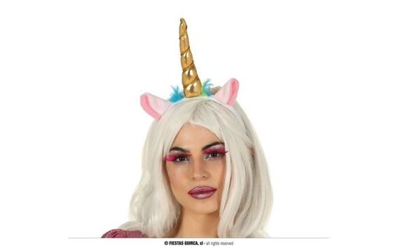 UNICORN HEADBAND - GOLD