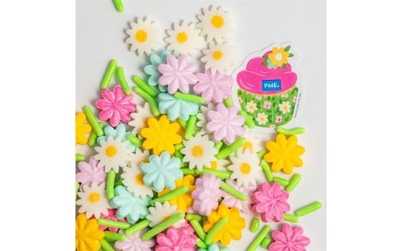 CUKROVÉ ZDOBENÍ KVĚTINOVÁ LOUKA - 60 G