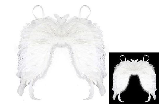 ANGEL WINGS WITH FEATHERS - CHILDREN'S