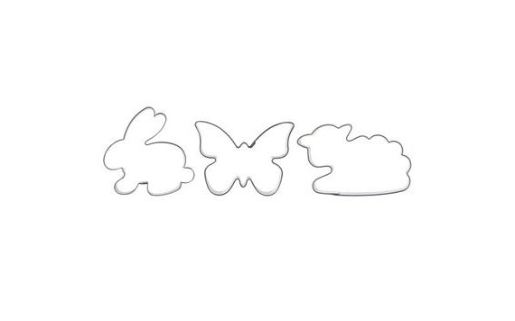 TAVASZI SÜTIKISZÚRÓ SZETT 3 DB – NYUSZI, PILLANGÓ ÉS BÁRÁNYKA