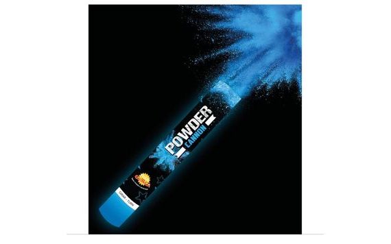 KÉK POR KONFETTI - FIÚ SZÜLETÉSE - FIÚ VAGY LÁNY - NEMEZÉS - BABA ZUHANY - 30 CM