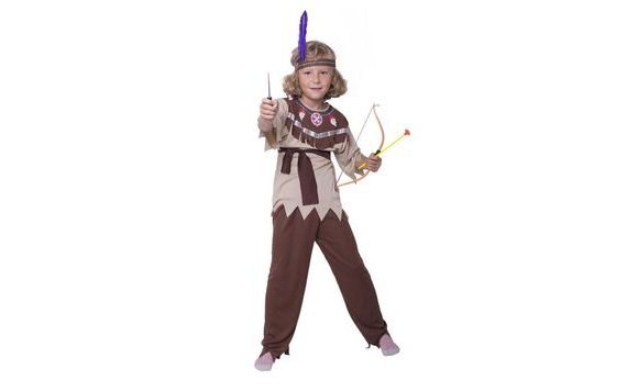 DĚTSKÝ KOSTÝM INDIÁN - VEL.M (120-130 CM)