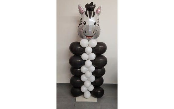BALONKOVÁ DEKORACE - ZVÍŘÁTKO - SLOUP – 165 CM