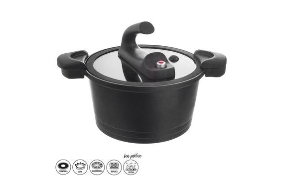 HRNIEC GRANDE NÍZKOTLAKÝ PR. 26 CM SO SKLENĚNOU POKLICOU