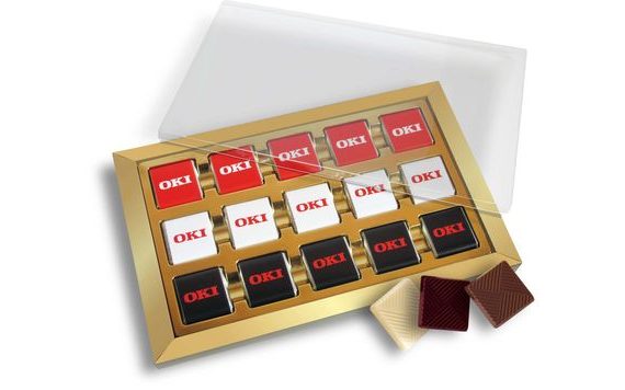 PROMOTIONAL CHOCOLATE SET 15X5G WITH YOUR DESIGN/LOGO – FROM 100 PCS