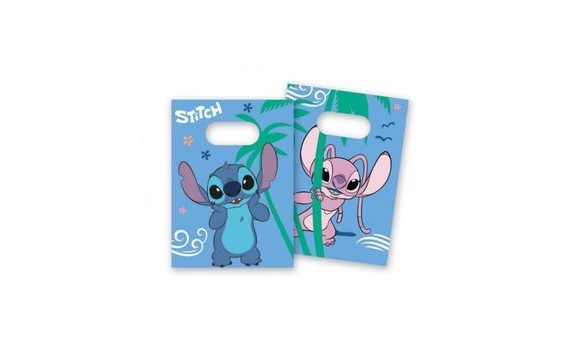 STITCH AND ANGEL GIFT BAGS - 16 X 22 CM - SET OF 4