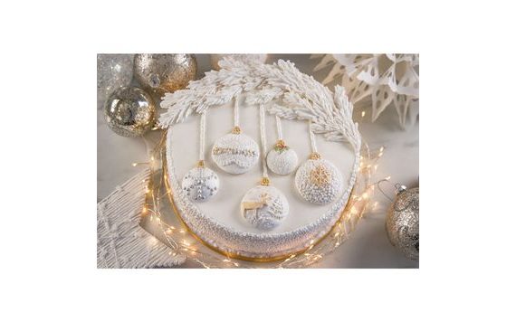 Silikonová forma na vánoční ozdoby - Christmas Baubles - Karen Davies -  Silikonové formičky na modelování - Silikonové formy, Cukrářské potřeby -  Svět cukrářů