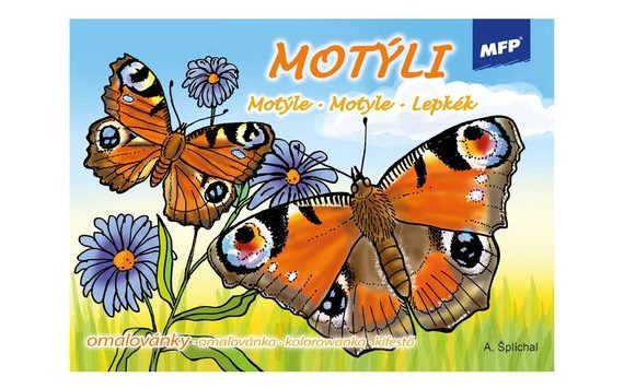 OMALOVÁNKY MOTÝLI